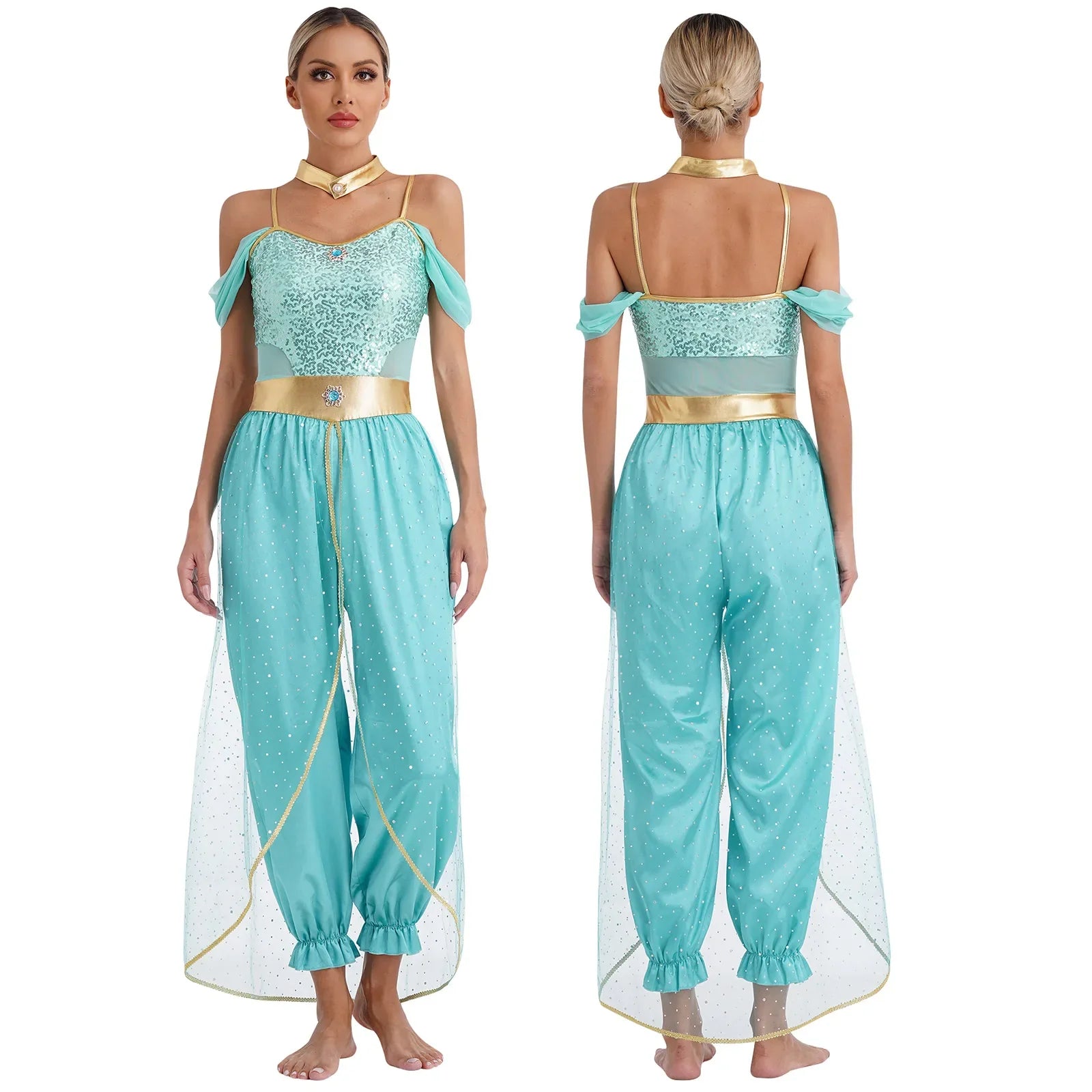 Costume de princesse des Mille et Une Nuits pour Halloween