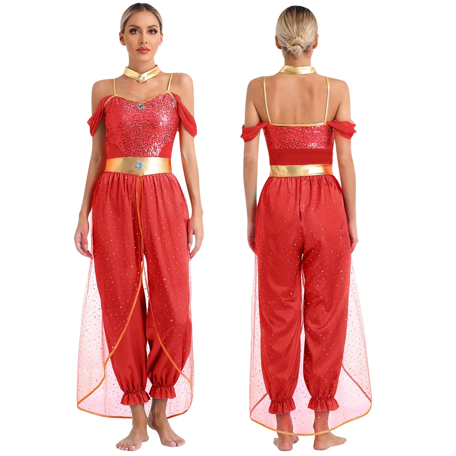 Costume de princesse des Mille et Une Nuits pour Halloween