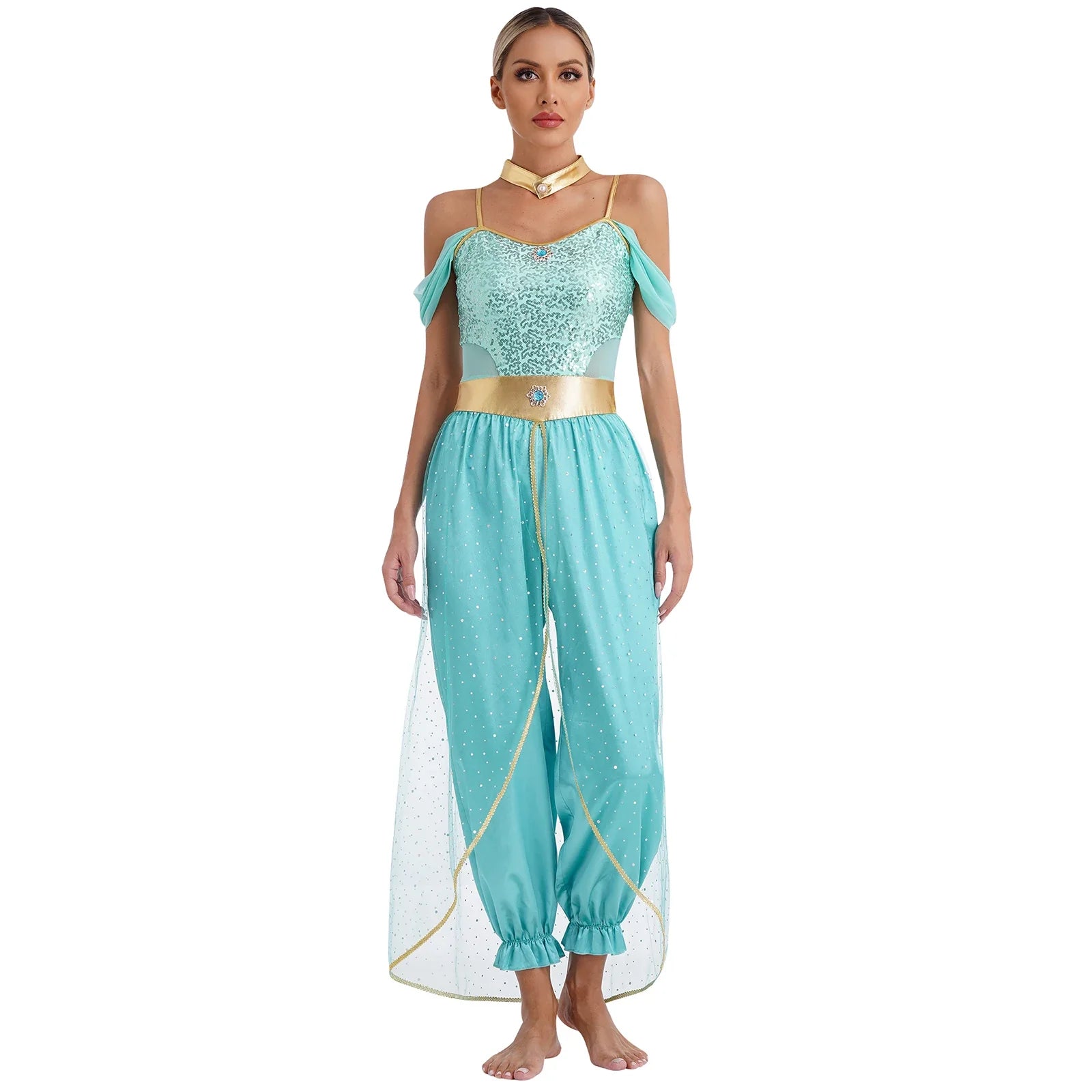 Costume de princesse des Mille et Une Nuits pour Halloween
