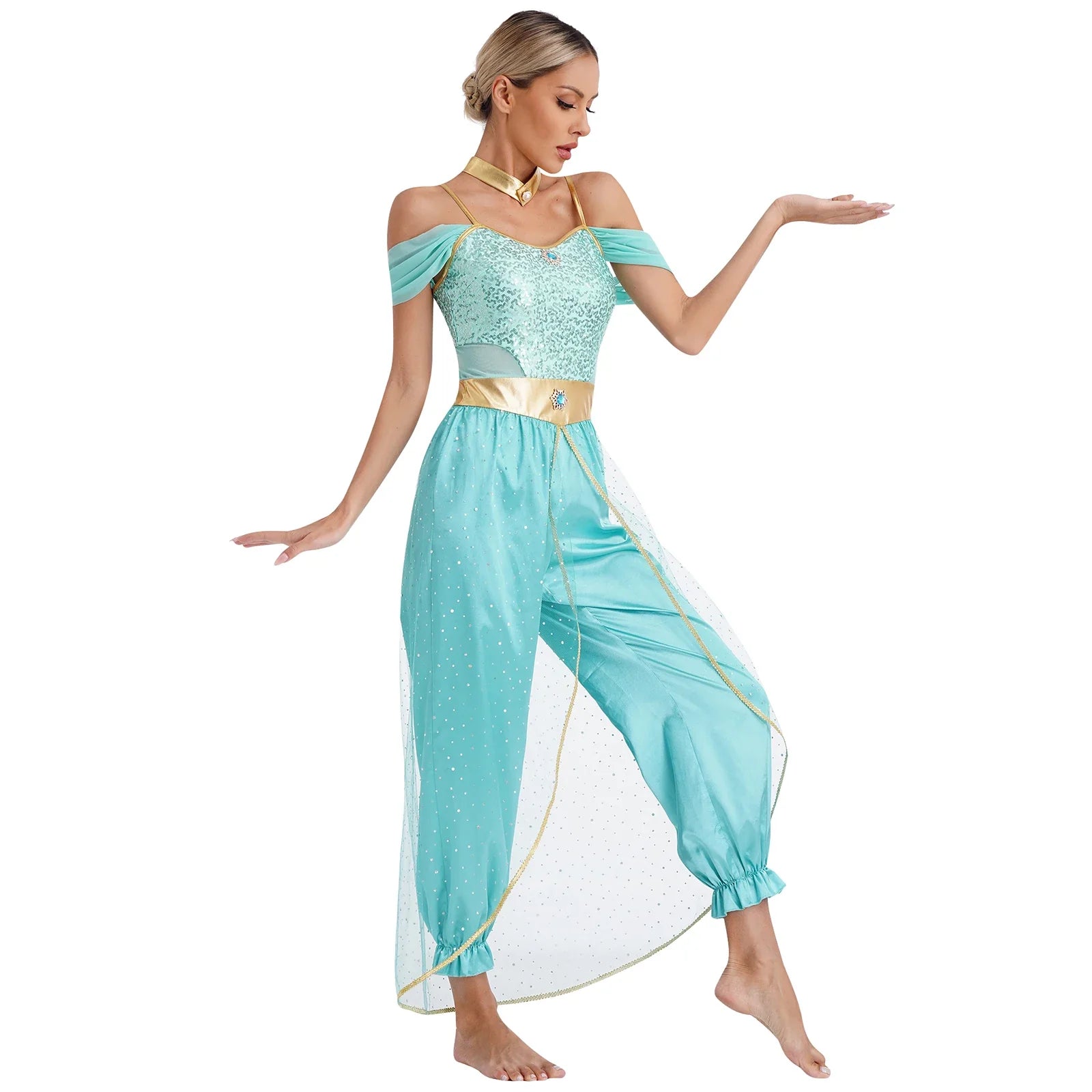 Costume de princesse des Mille et Une Nuits pour Halloween