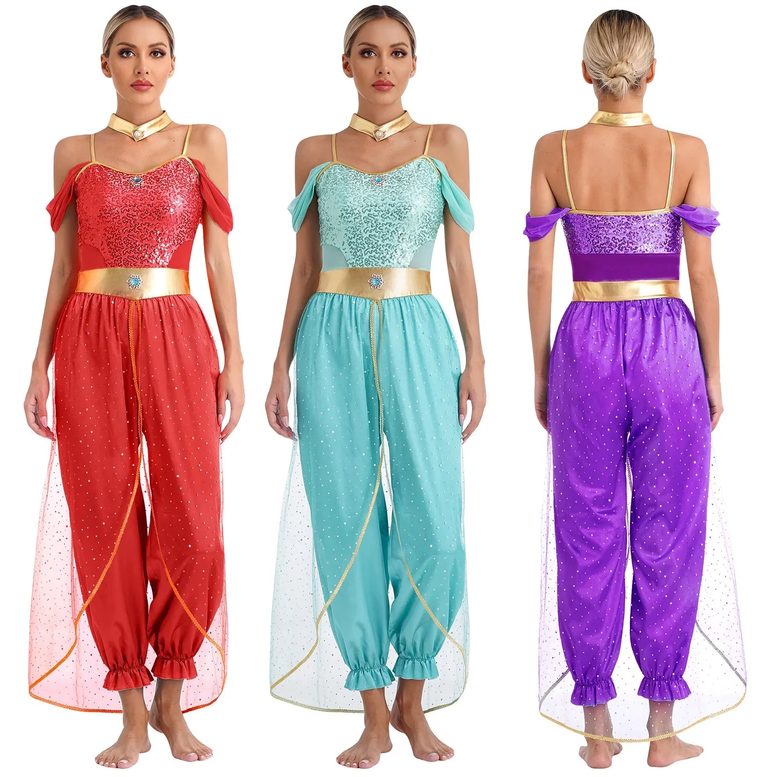 Costume de princesse des Mille et Une Nuits pour Halloween