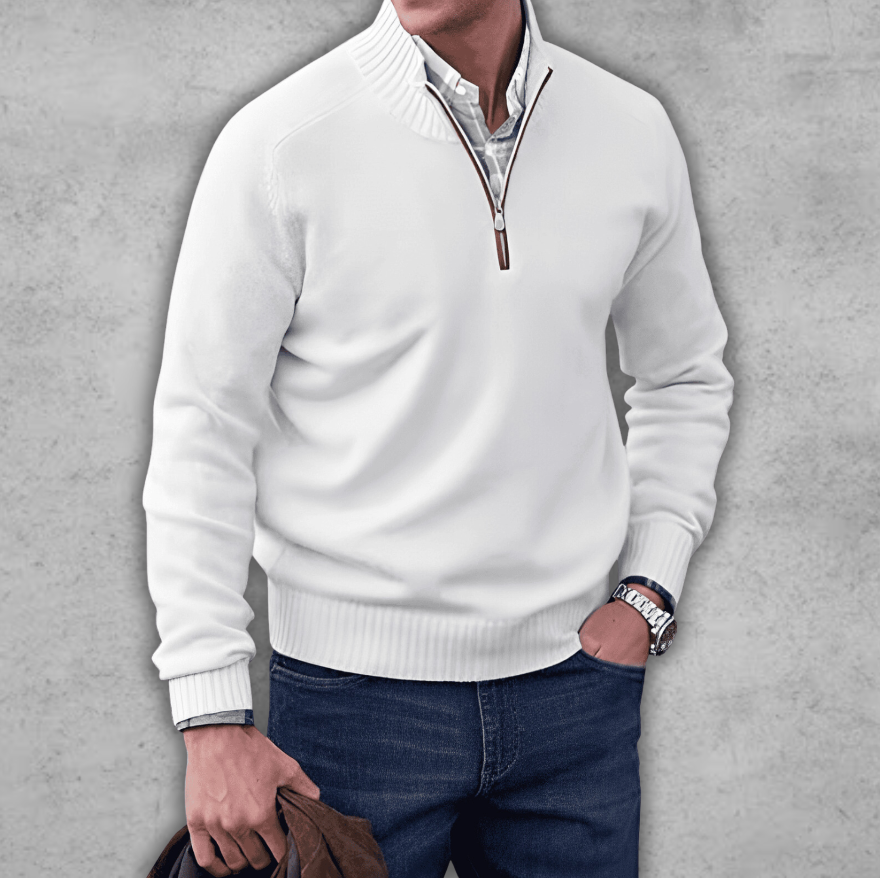 Théo | Pull en coton élégant pour homme