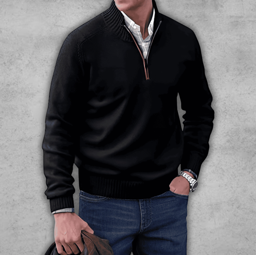 Théo | Pull en coton élégant pour homme