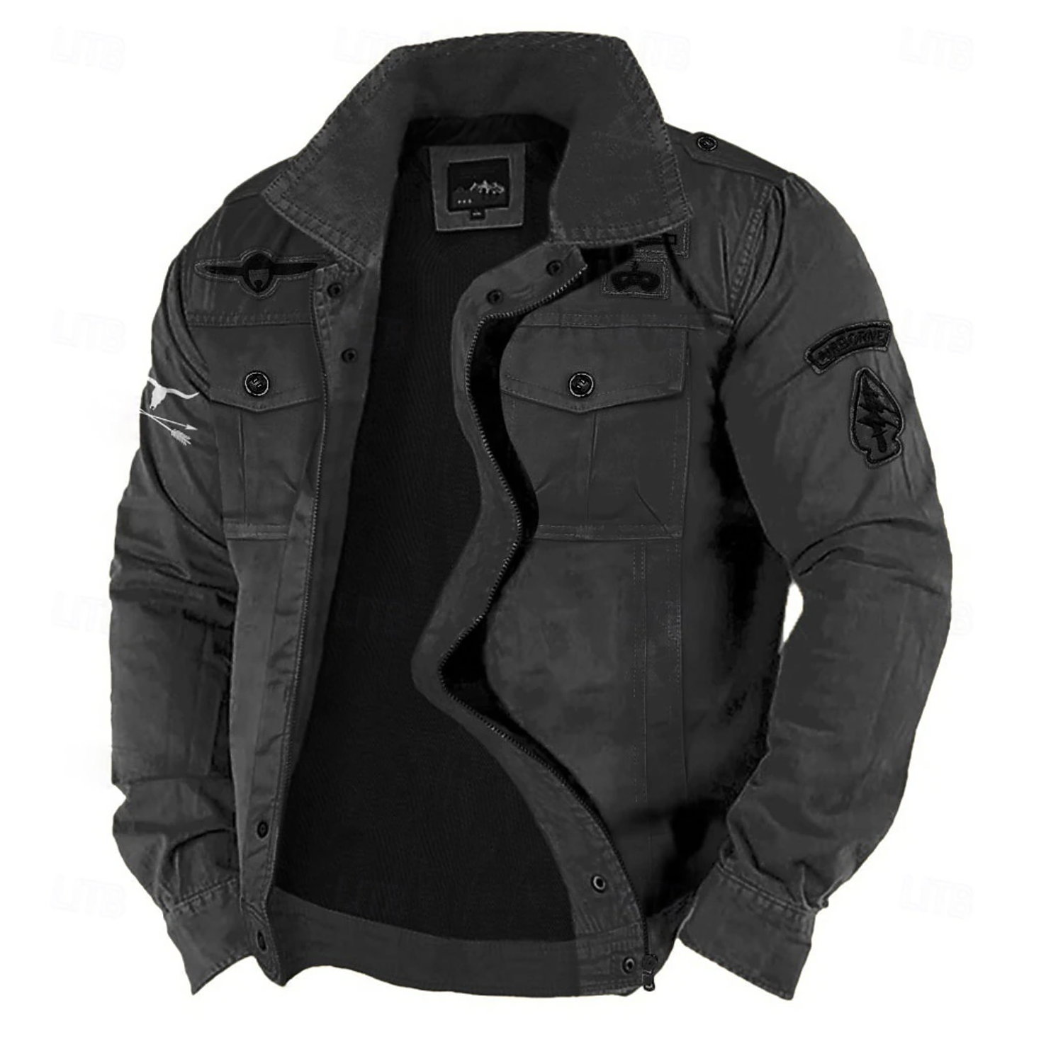 Justin - Veste Militaire Cargo
