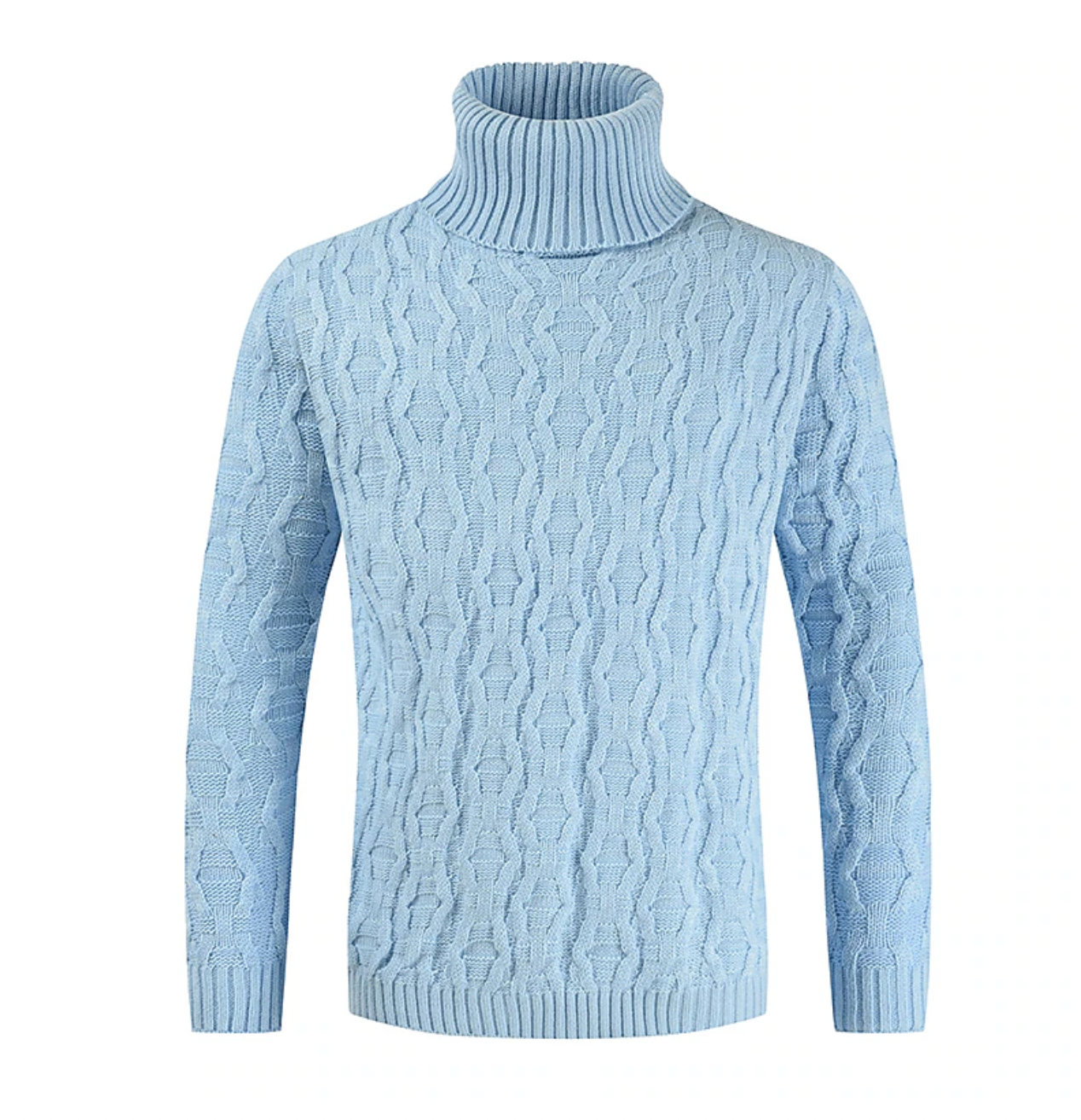 Col Roulé Élégant pour Homme pour les Jours Froids