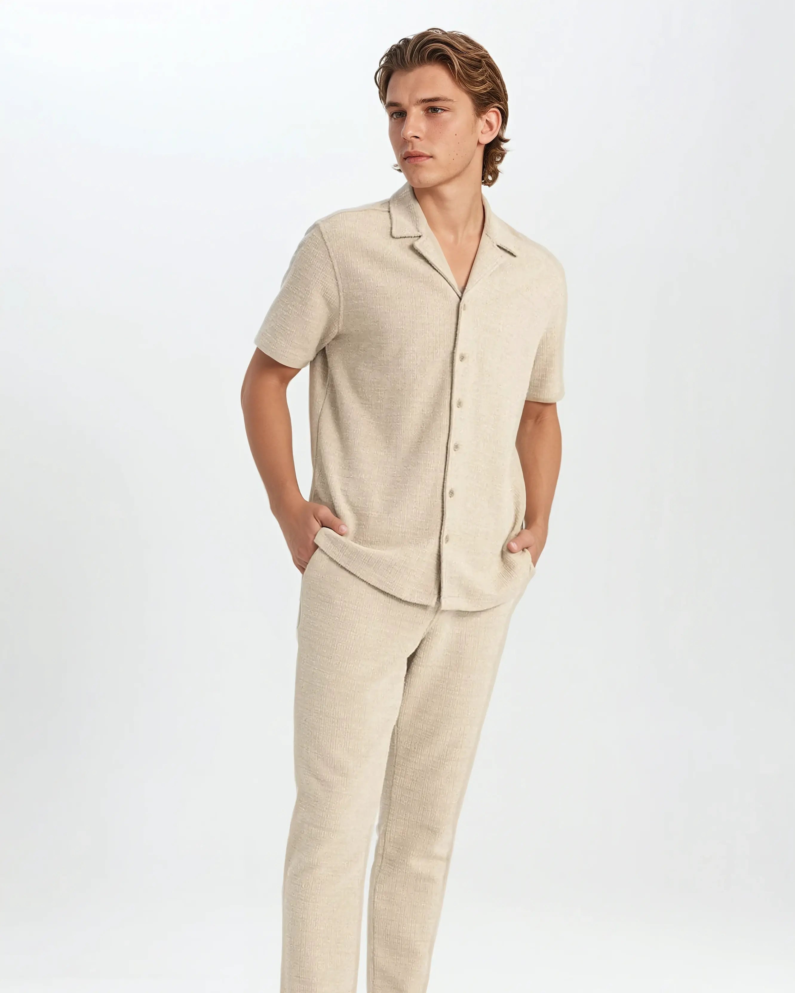 Chemise Homme Élégante et Confortable