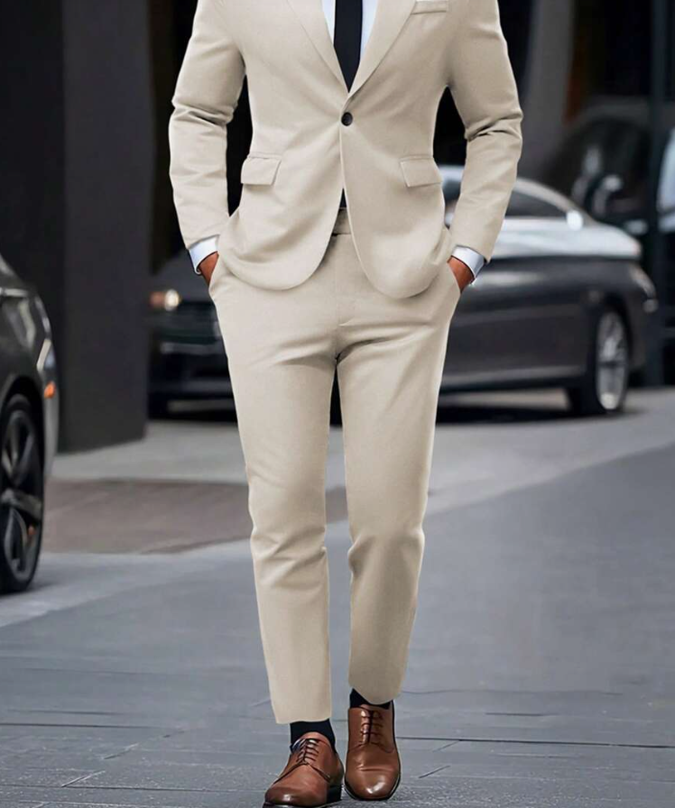 Bastien | Costume homme élégant (Veste + Pantalon)