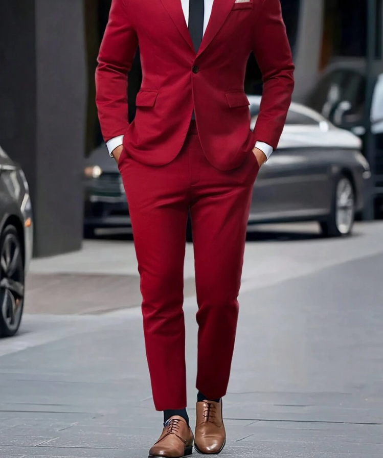 Bastien | Costume homme élégant (Veste + Pantalon)