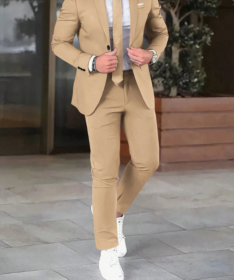 Bastien | Costume homme élégant (Veste + Pantalon)