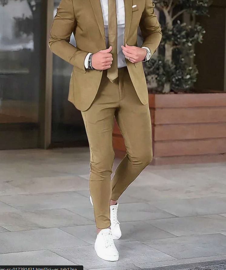 Bastien | Costume homme élégant (Veste + Pantalon)