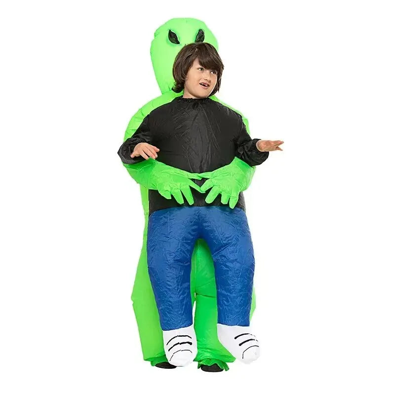 Costume d'alien gonflable pour Halloween