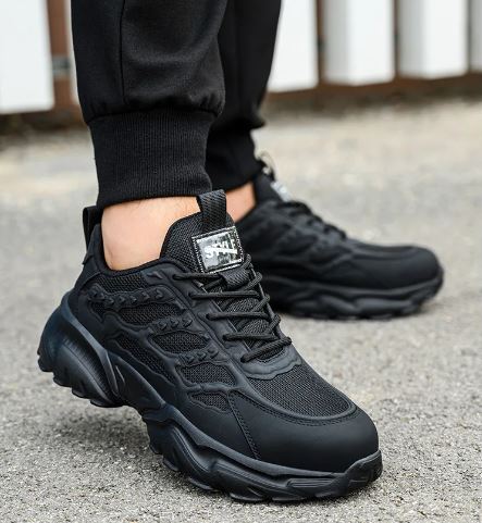 Chaussures de Sécurité - Chaussures à Enfiler - Embout en Acier - Chaussures de Travail - Chaussures pour Hommes