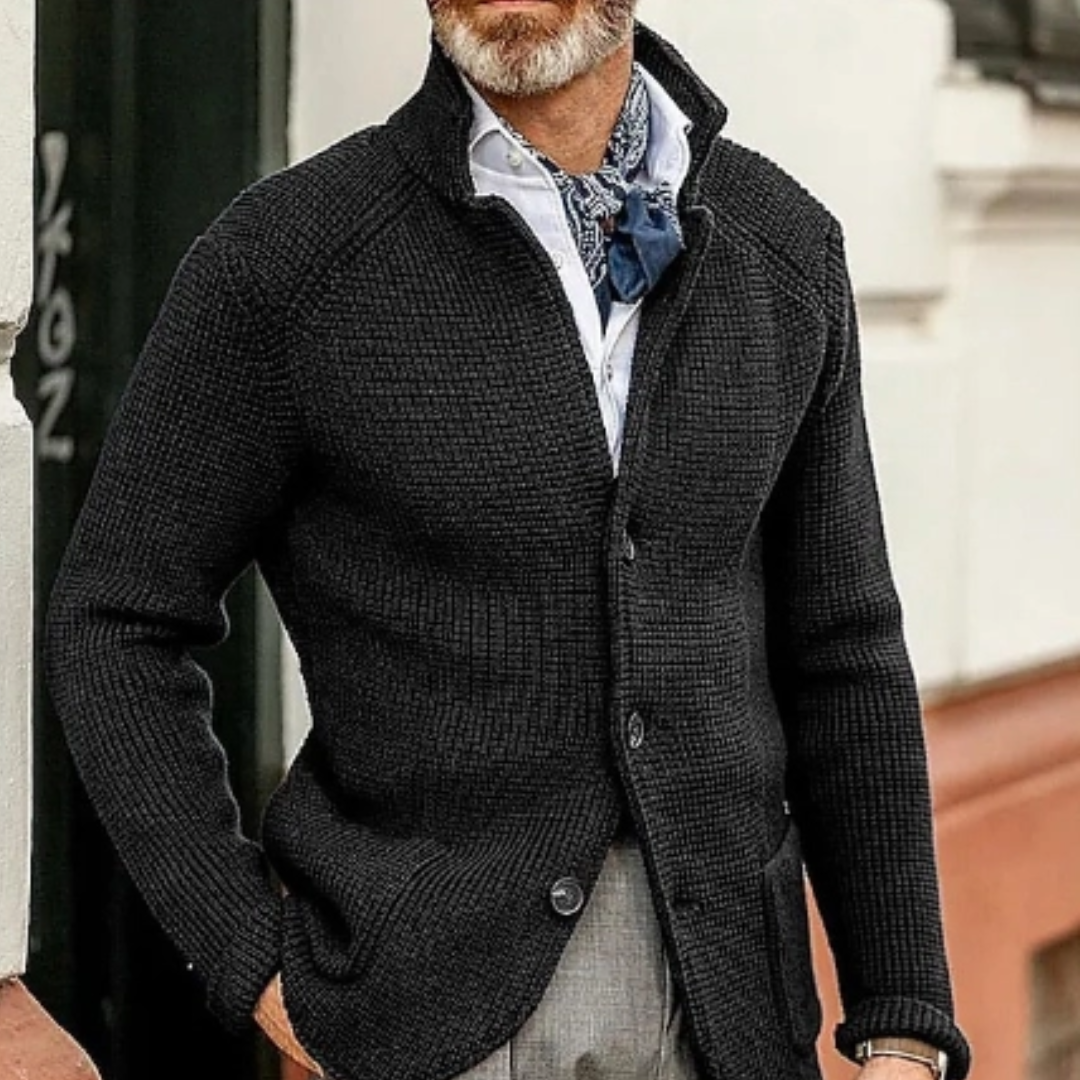 Bastien | Pull chaud à boutons pour homme
