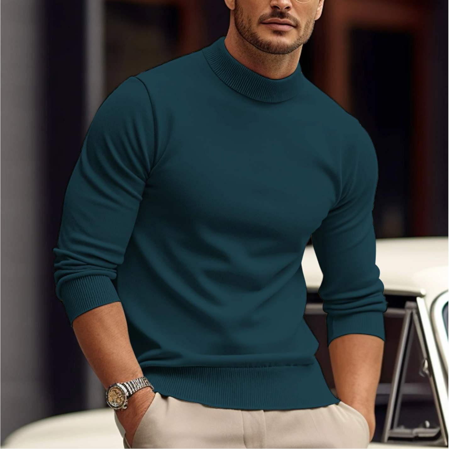 Sacha | Pull en coton doux pour homme