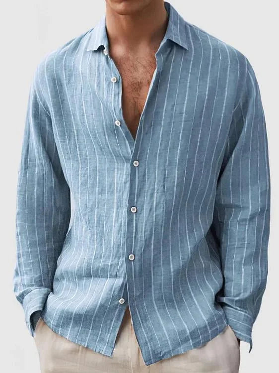 Maxime | T-shirt henley manches longues