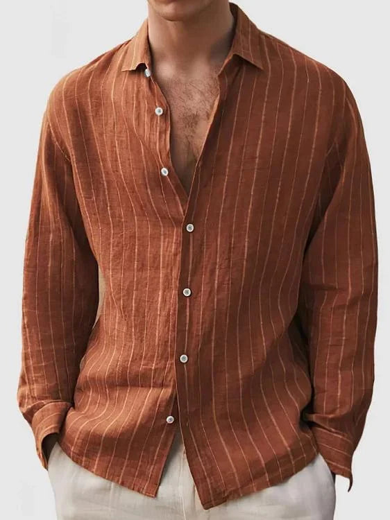 Maxime | T-shirt henley manches longues