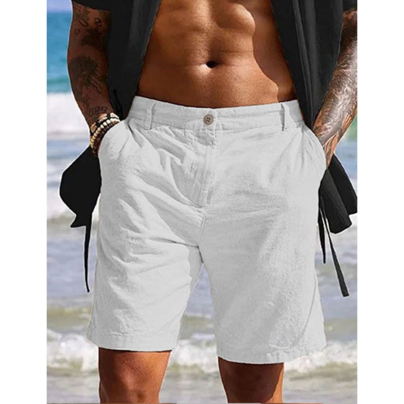Charles – Short D'Été En Lin Pour Homme