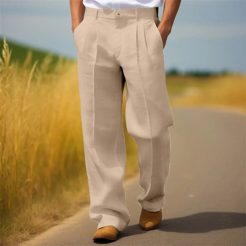 Benoît | Pantalon d'été en lin pour homme