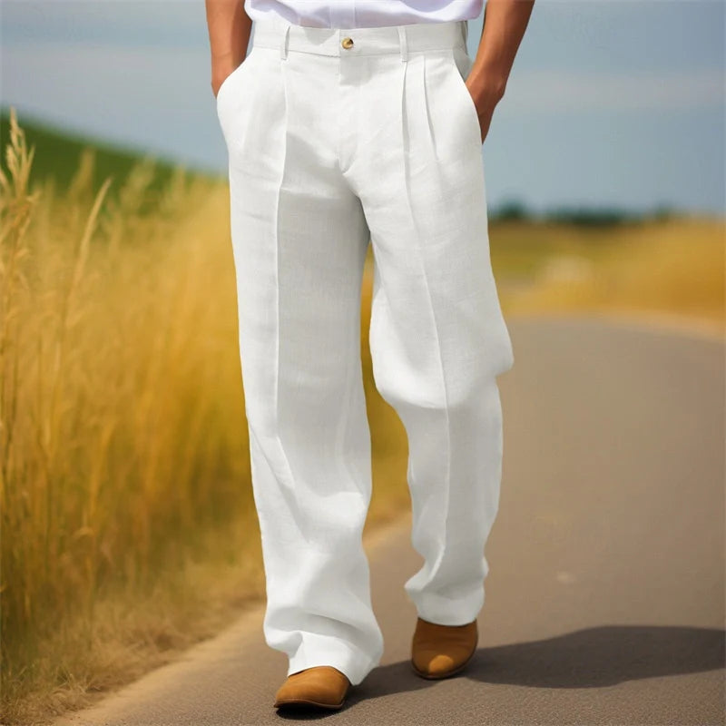 Benoît | Pantalon d'été en lin pour homme