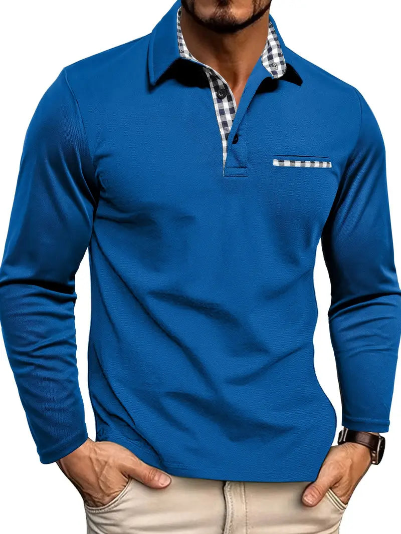 Polo Homme Manches Longues Été