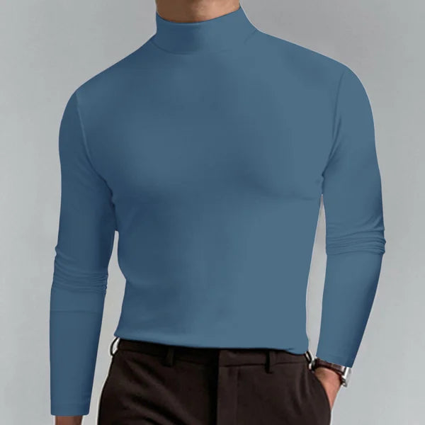 Oliver - Pull à Col Roulé à Manches Longues et Coupe Slim