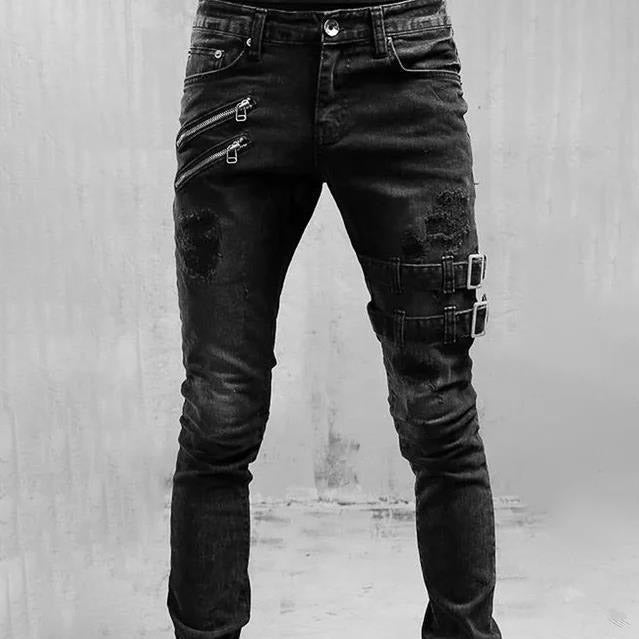 Romain | Jean avec boucle gothique pour homme