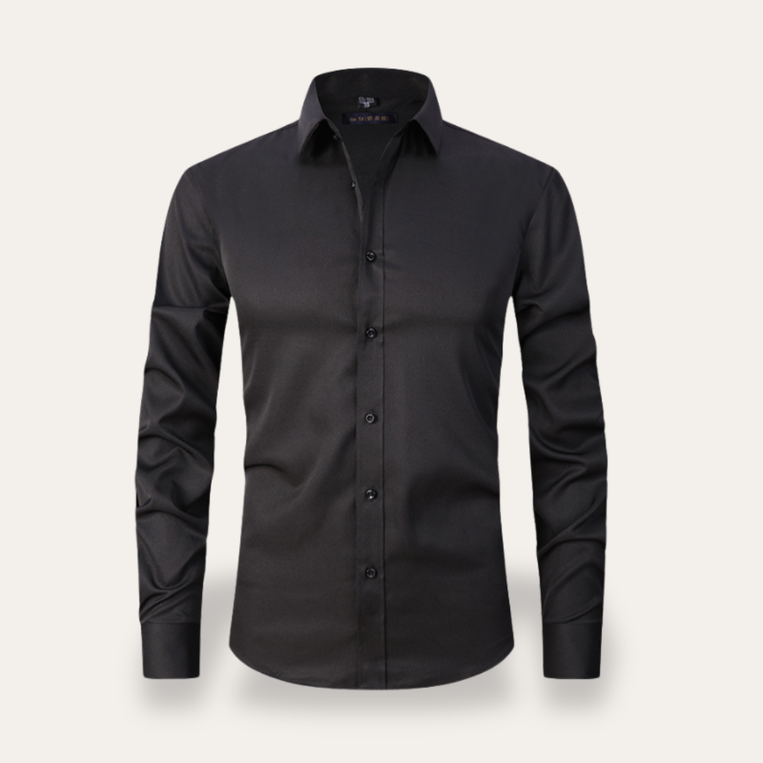 Chemise Homme Satin Élégante
