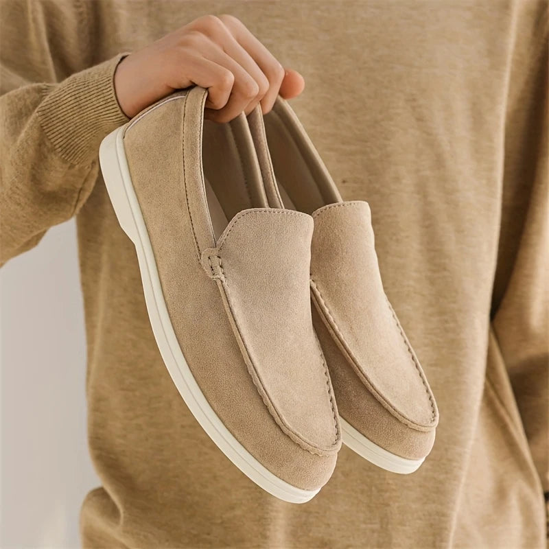 Maël | Mocassins en daim