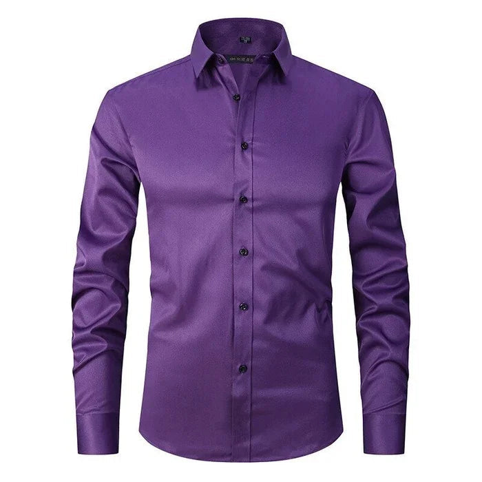 Chemise Homme Extensible Sans Repassage