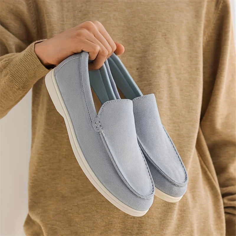 Maël | Mocassins en daim