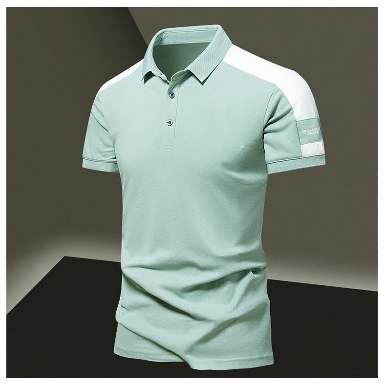 Polo Homme Élégant à Manches Courtes
