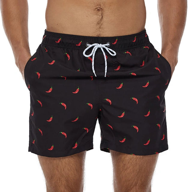 Short de bain homme camouflage séchage rapide doublé