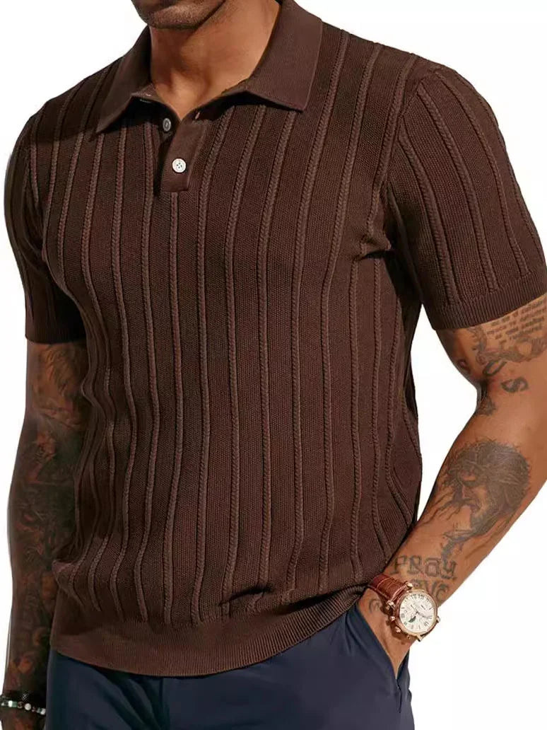 Polo Homme Élégant d'Été