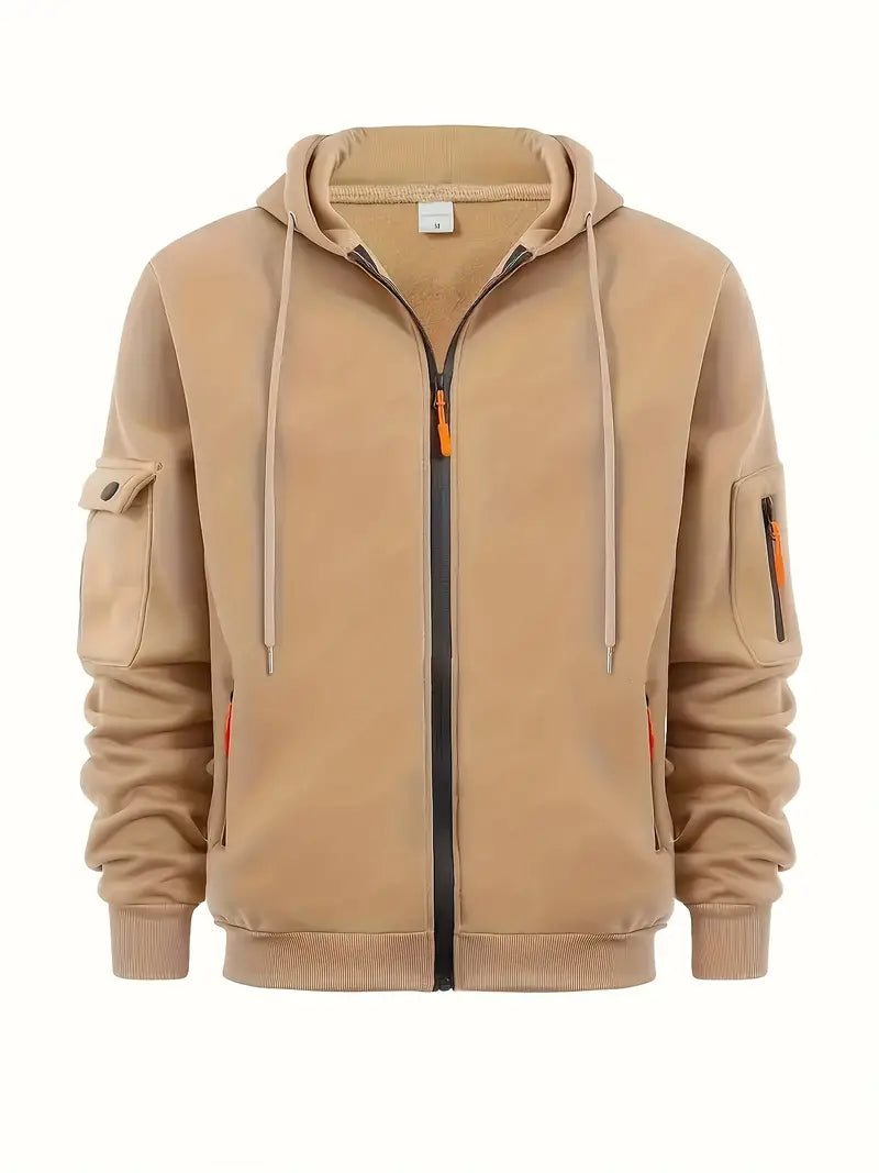 Enzo | Sweat à capuche en laine pour hommes
