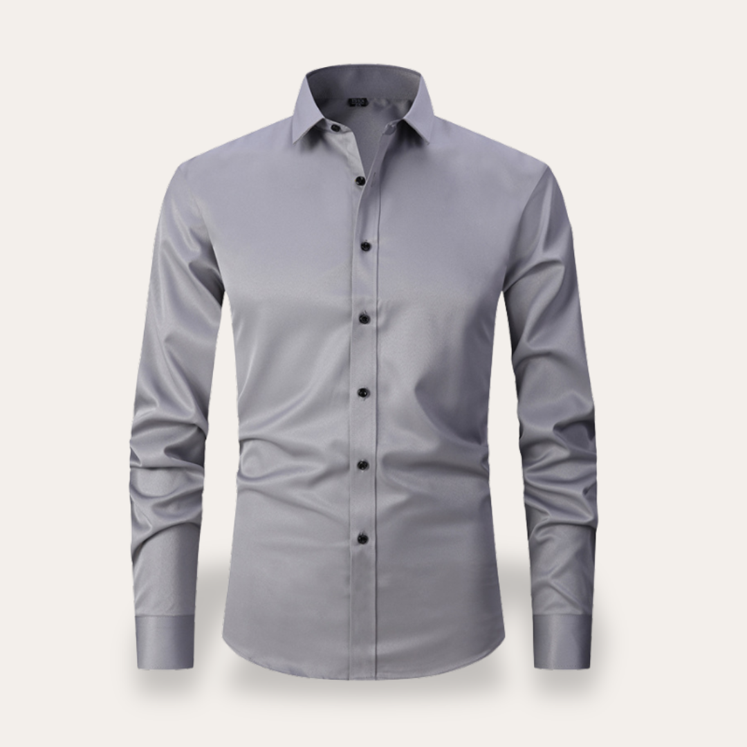 Chemise Homme Satin Élégante