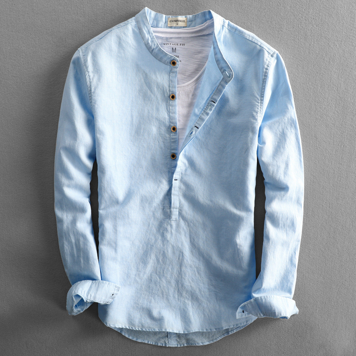 Chemise Élégante en Lin Naturel