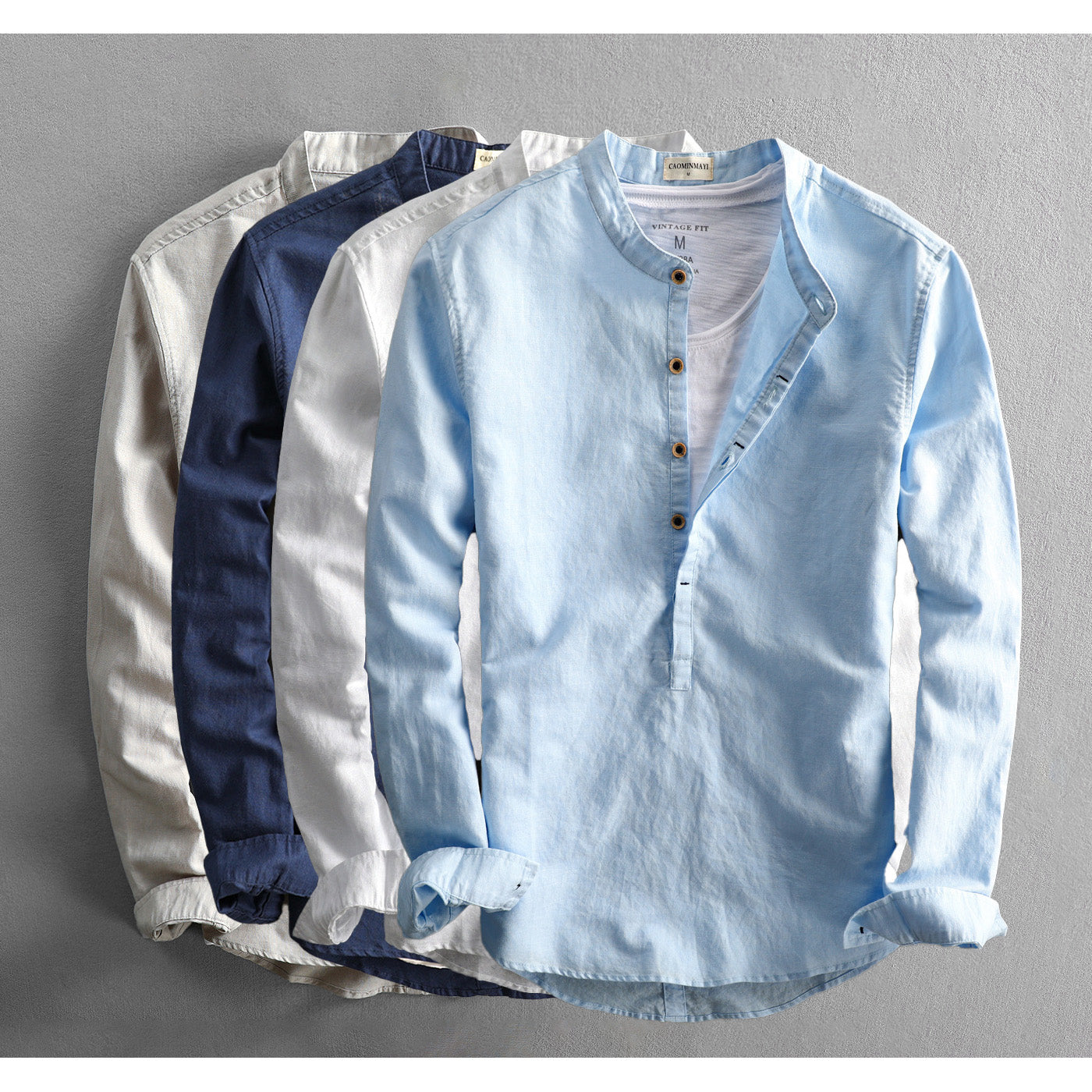 Chemise Élégante en Lin Naturel