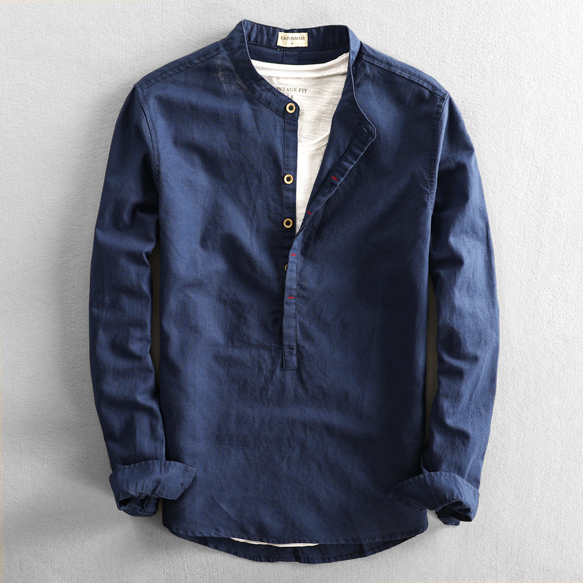 Chemise Élégante en Lin Naturel