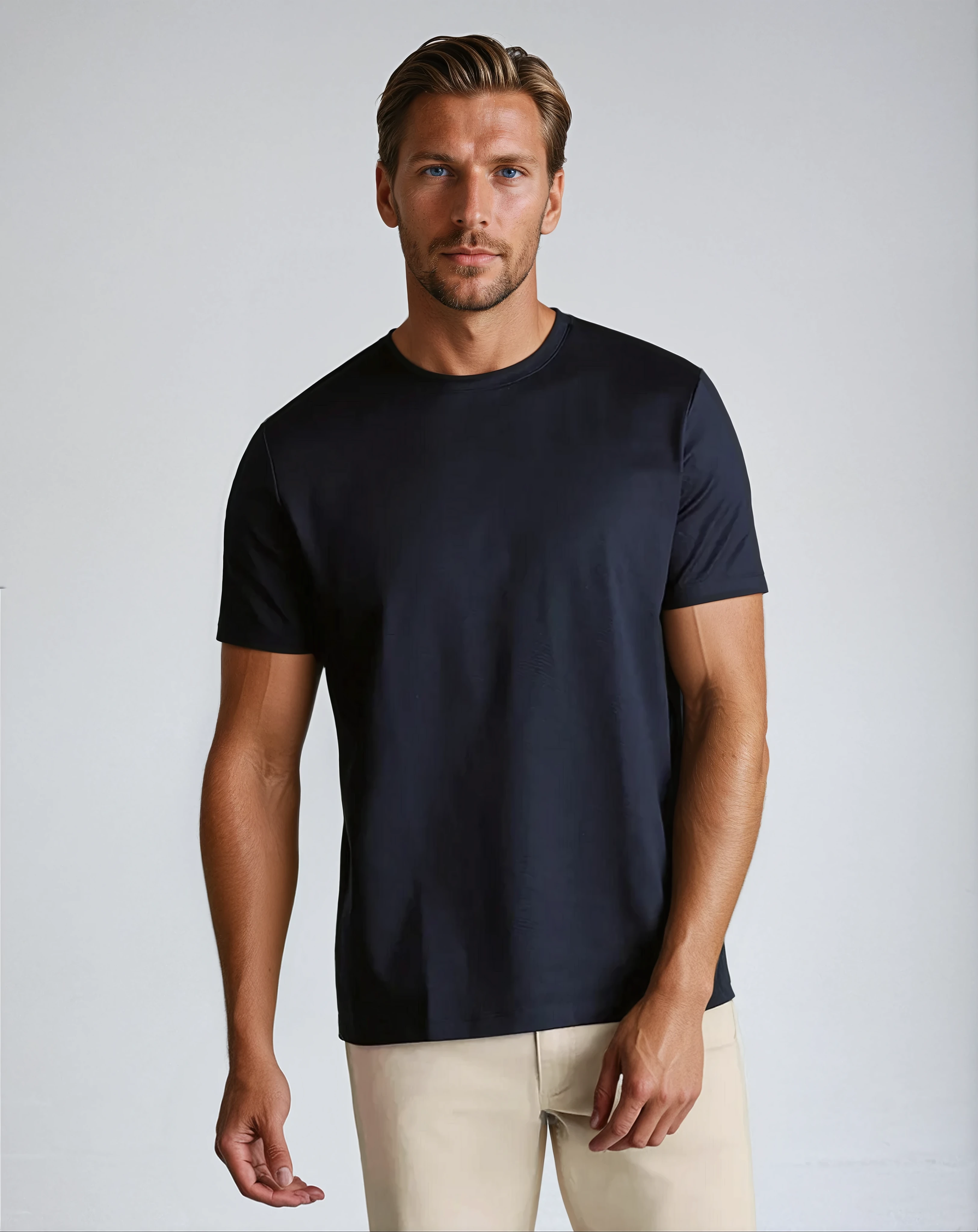 T-shirt Élégante en Supima Ajustée