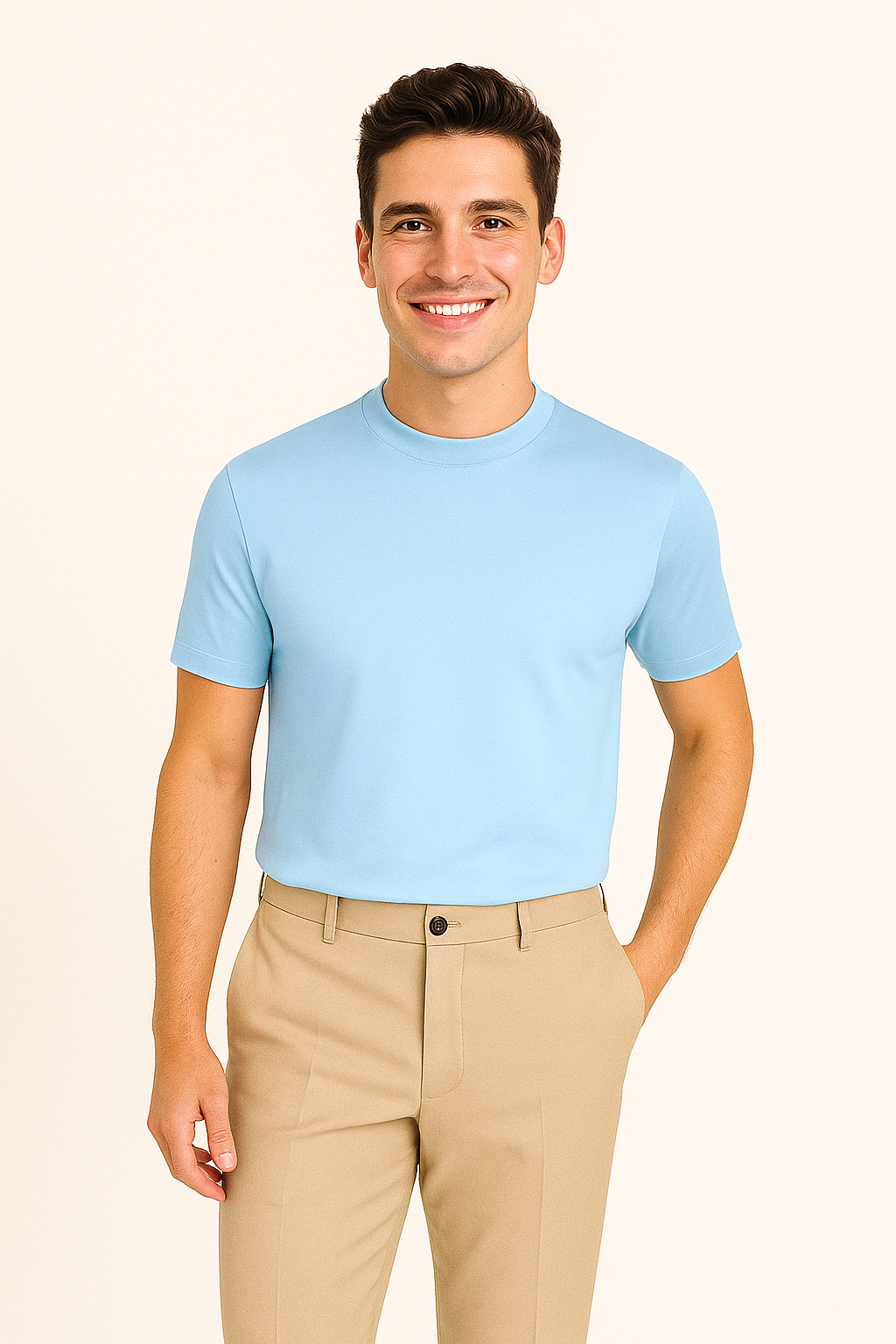 Chemise Twill Bleu Océan