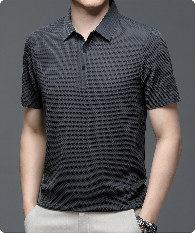 Lucas | Polo Premium pour Homme en Coton Piqué Smart Casual avec Coupe Ajustée