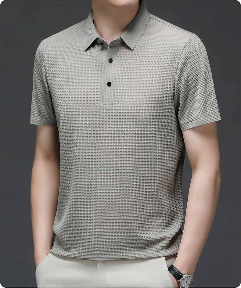 Lucas | Polo Premium pour Homme en Coton Piqué Smart Casual avec Coupe Ajustée