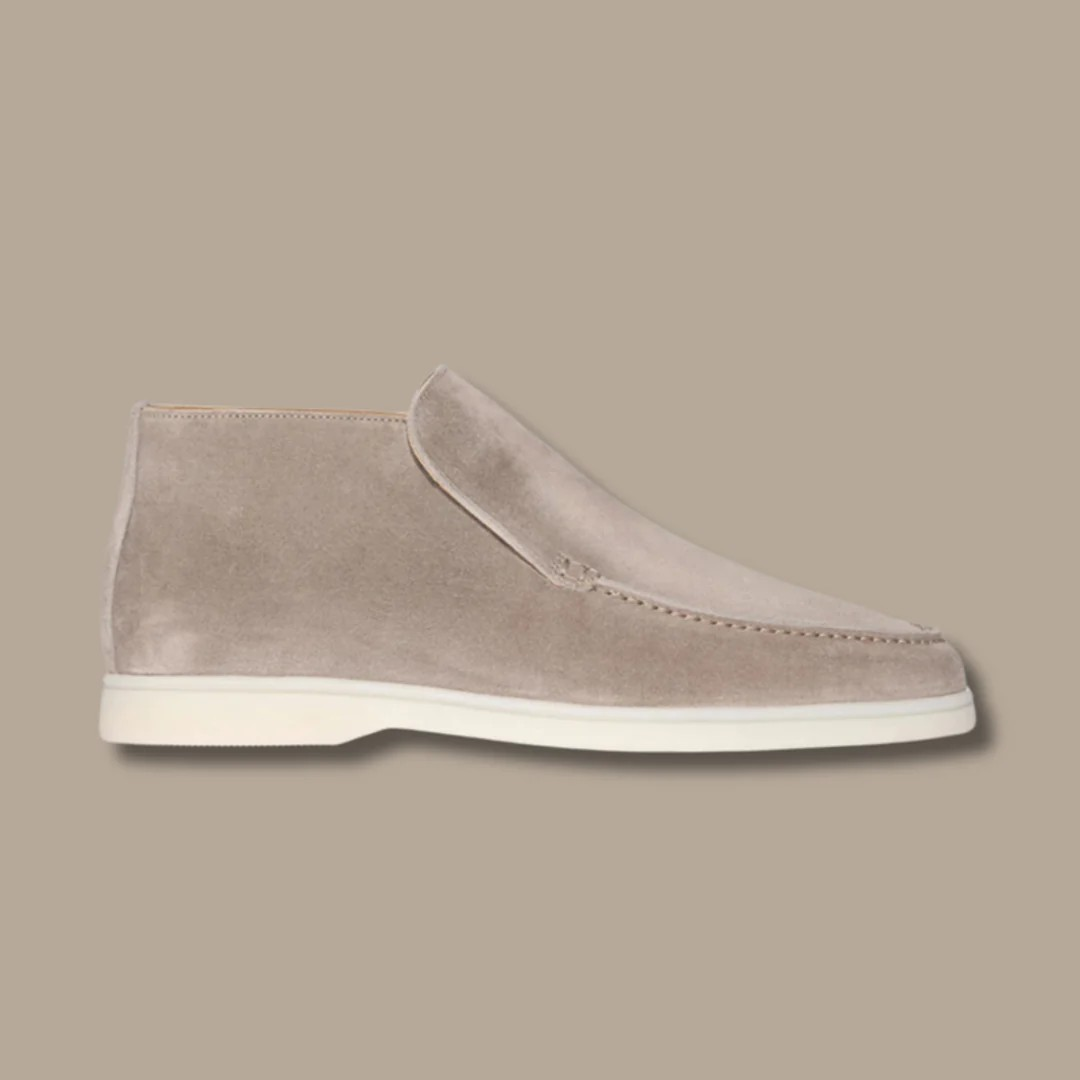 Mocassins Suède Doux Style Décontracté Confort Pour Hommes