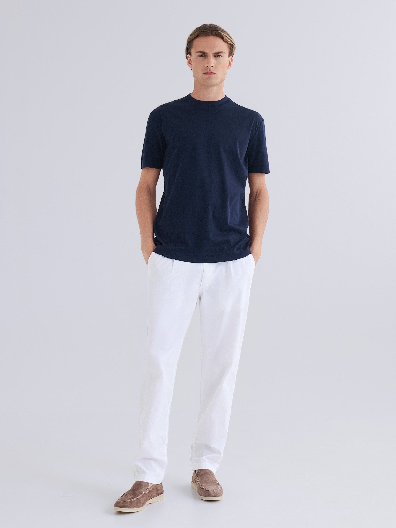 T-shirt Élégante en Supima Ajustée