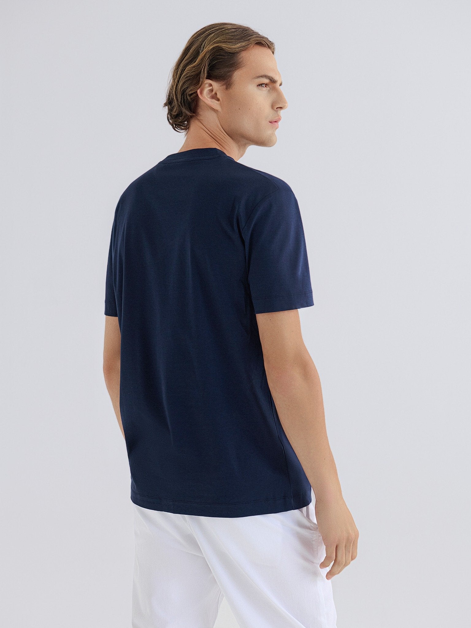 T-shirt Élégante en Supima Ajustée