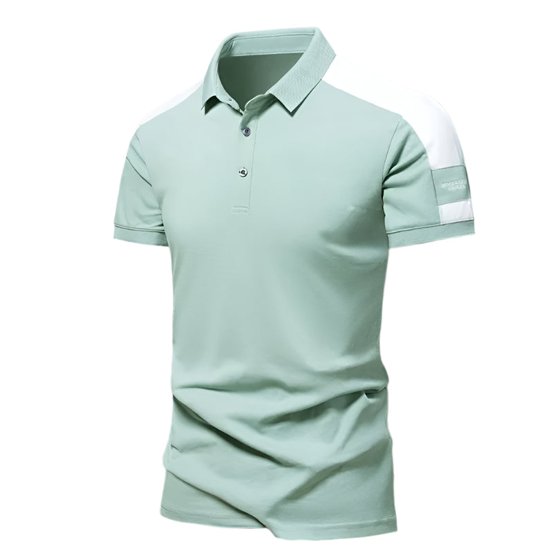 Polo Homme Élégant à Manches Courtes