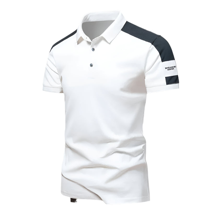 Polo Homme Élégant à Manches Courtes
