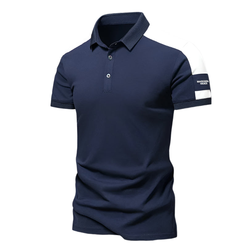 Polo Homme Élégant à Manches Courtes
