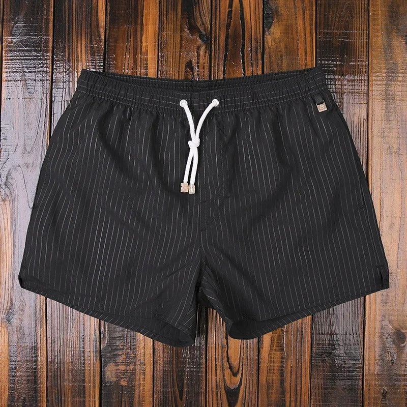 Shorts de bain pour hommes à rayures - Mode et confort