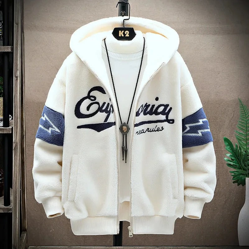 Rayan | Cardigan homme zippé en polyester confortable
